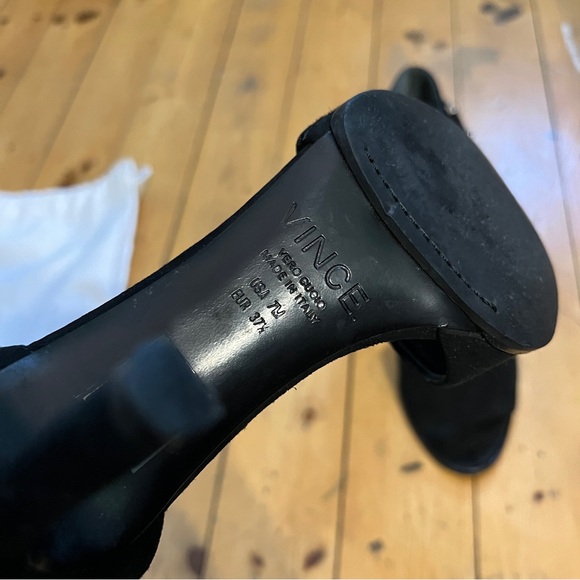 Vince Adley Suede Ankle Strap Sandal - Picture 7 of 14